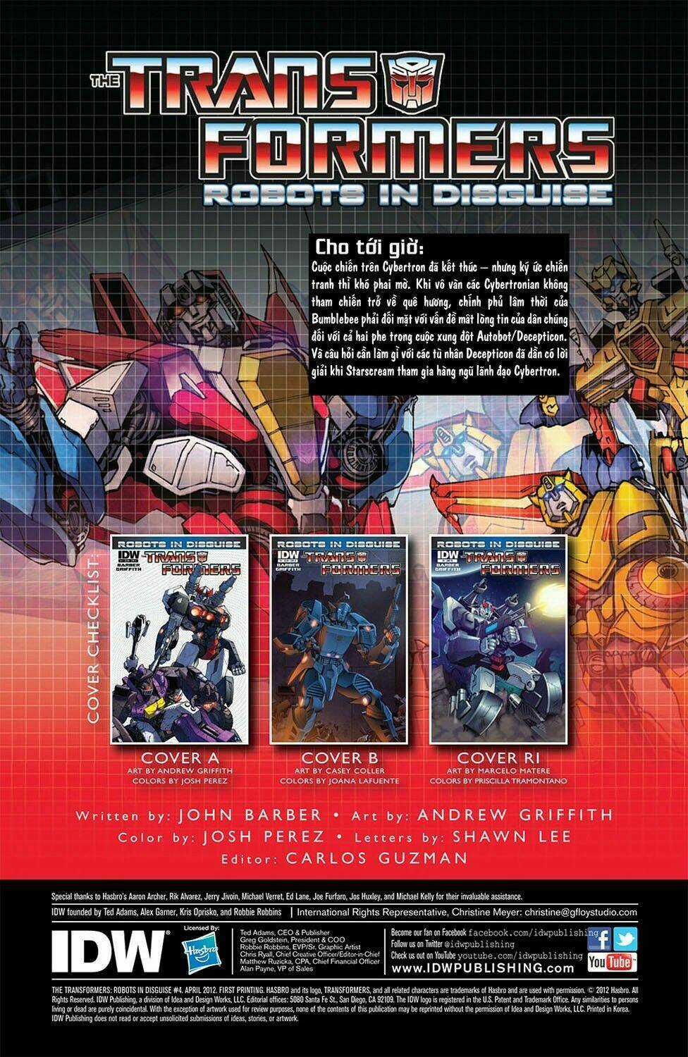 The Transformers: Robots In Disguise Chapter 4 trang 2