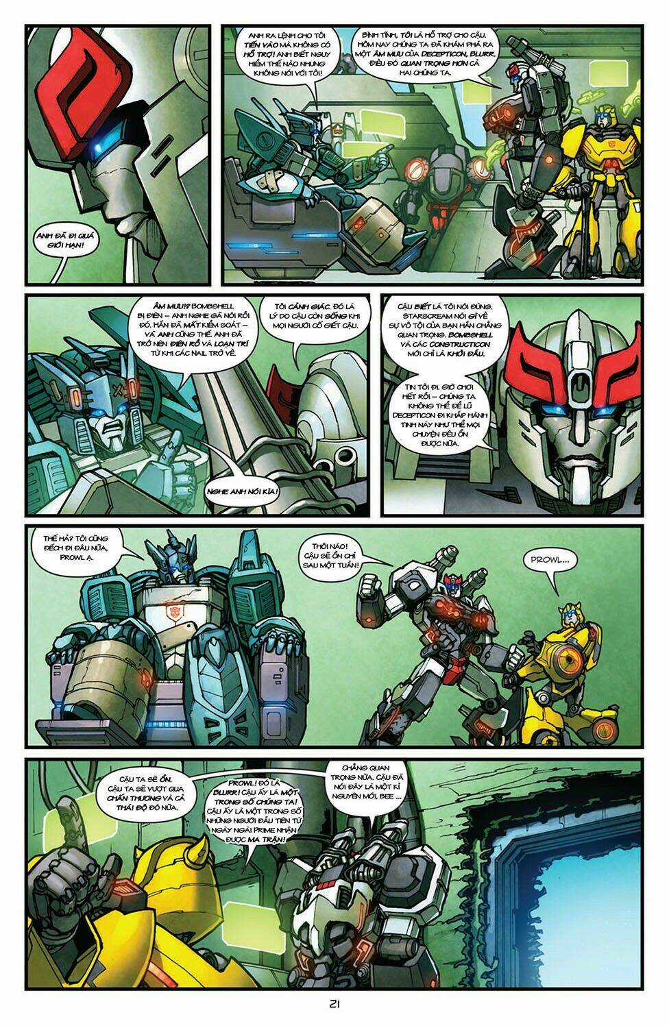 The Transformers: Robots In Disguise Chapter 4 trang 23
