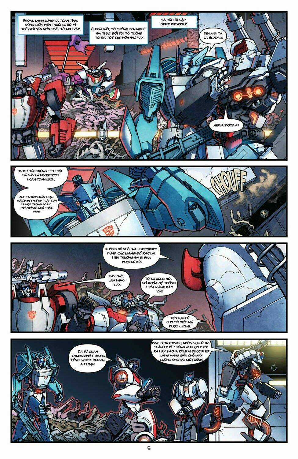 The Transformers: Robots In Disguise Chapter 4 trang 7