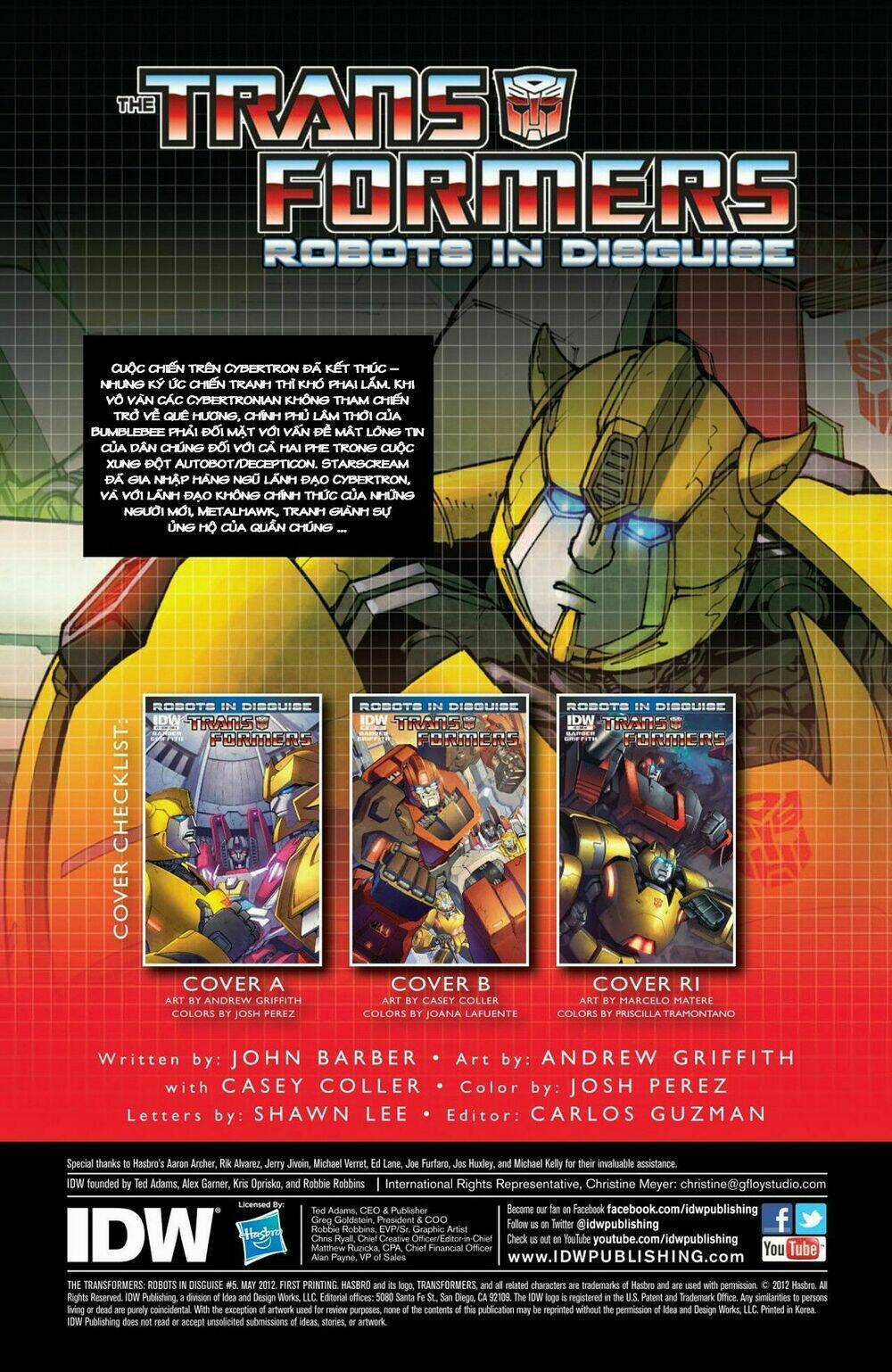 The Transformers: Robots In Disguise Chapter 5 trang 3