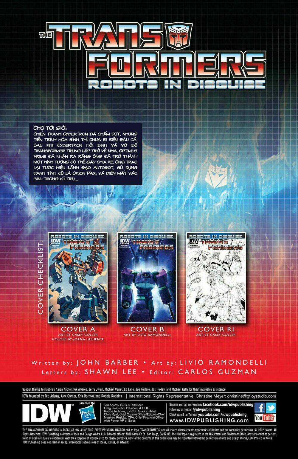 The Transformers: Robots In Disguise Chapter 6 trang 2