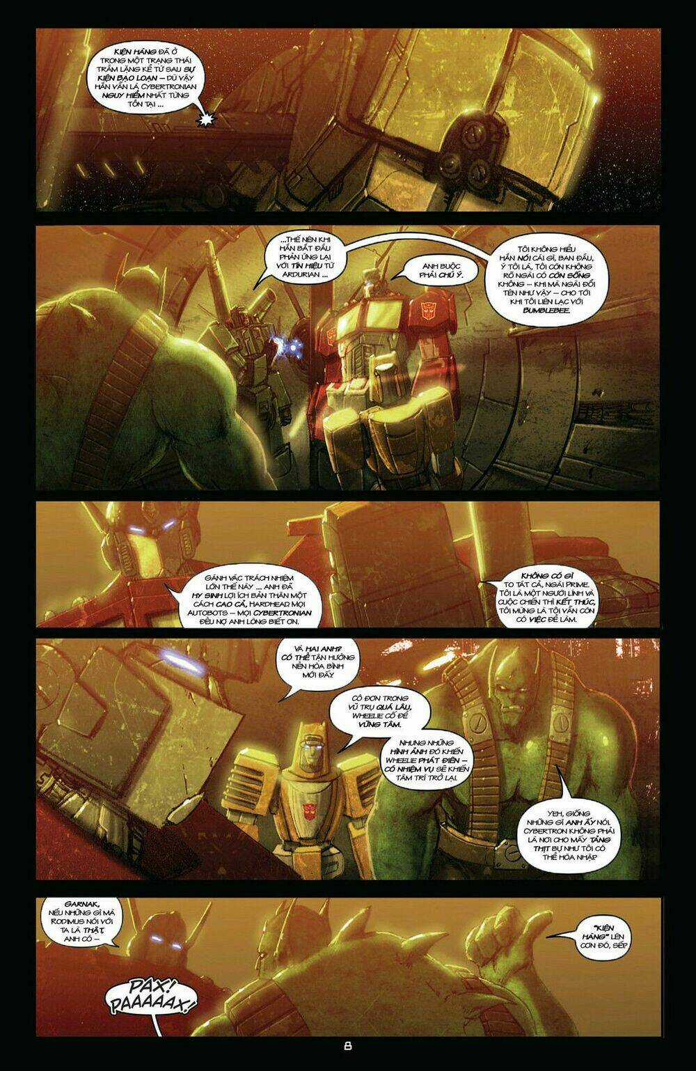 The Transformers: Robots In Disguise Chapter 6 trang 8