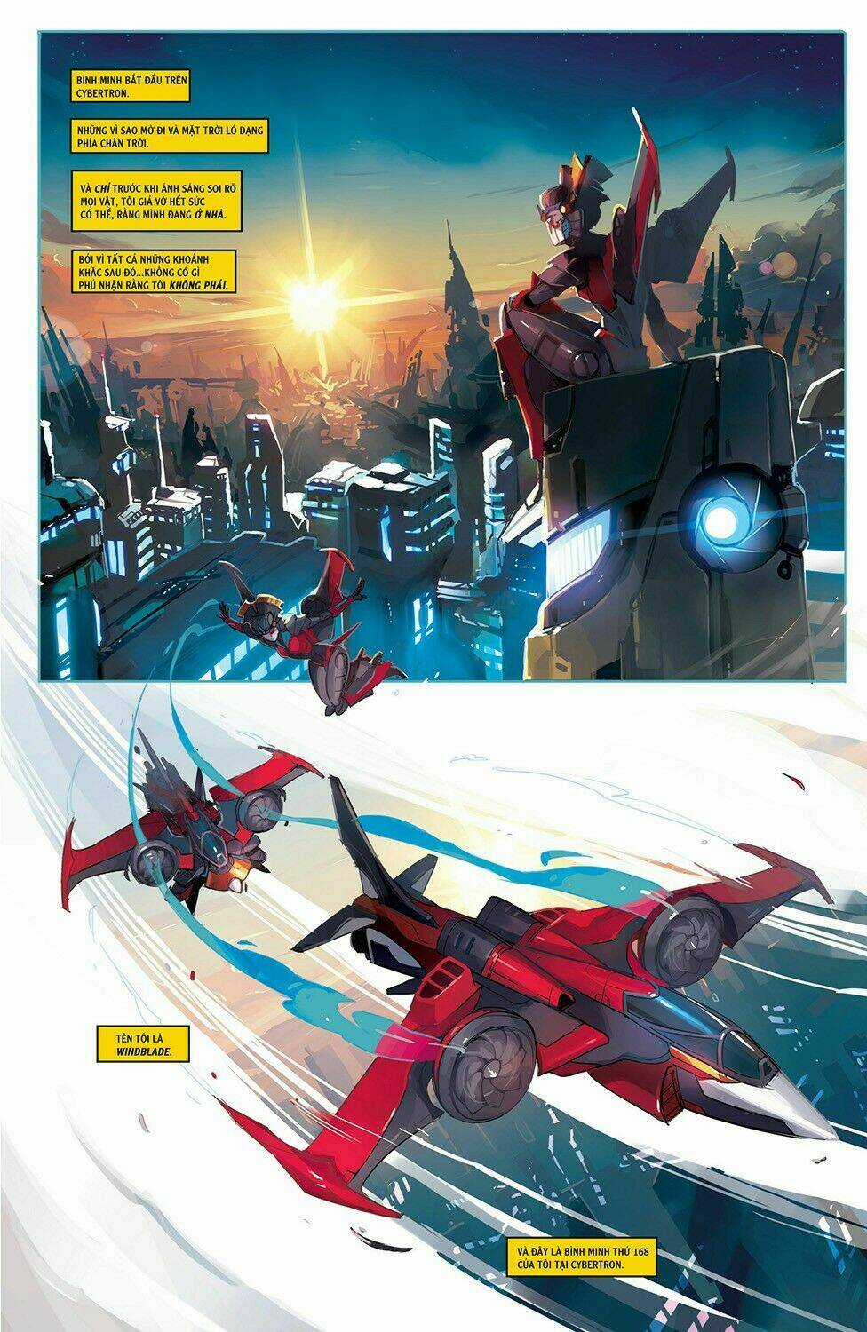 The Transformers: Windblade Chapter 1.1 trang 4