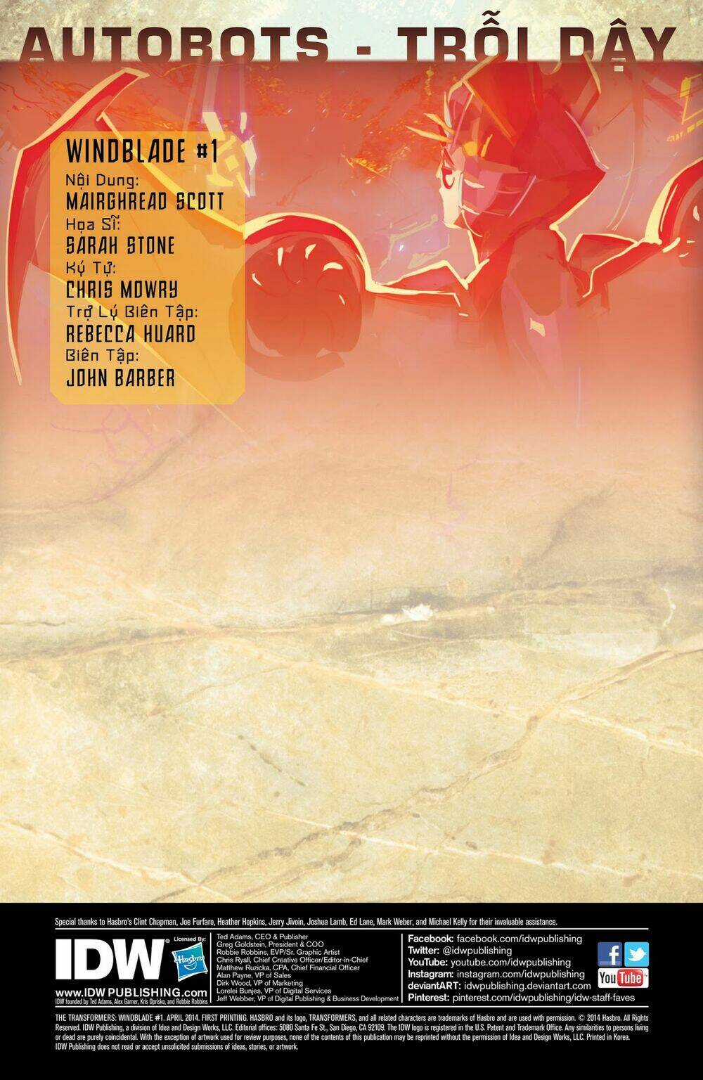 The Transformers: Windblade Chapter 1 trang 2