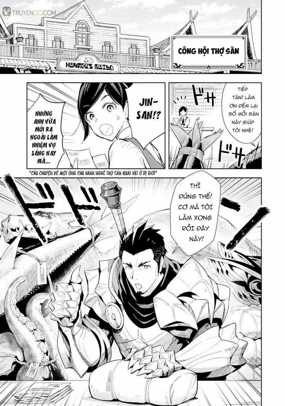 The Ultimate Middle-Aged Hunter Travels To Another World ~This Time, He Wants To Live A Slow And Pea Chapter 1 trang 4