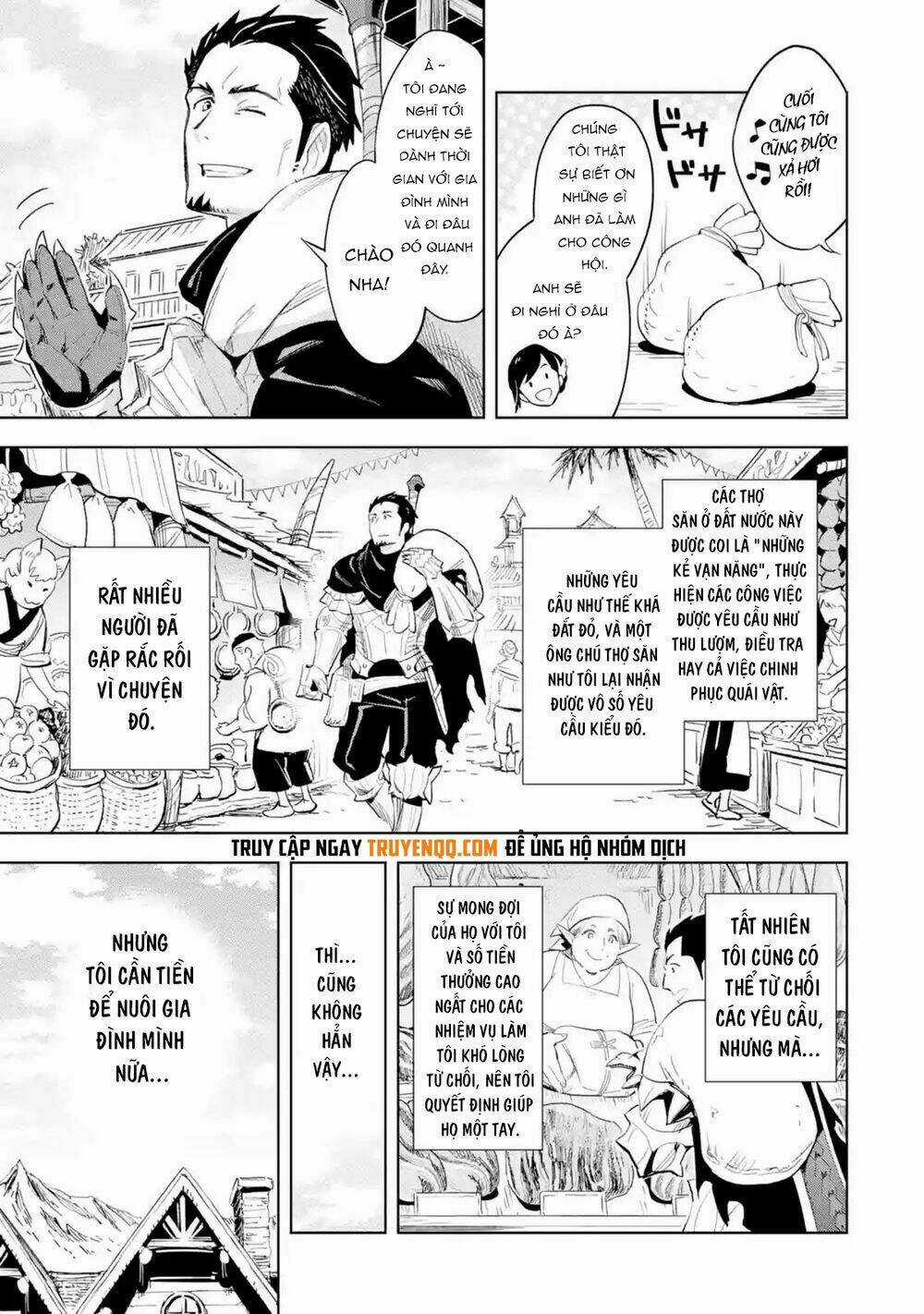 The Ultimate Middle-Aged Hunter Travels To Another World ~This Time, He Wants To Live A Slow And Pea Chapter 1 trang 6