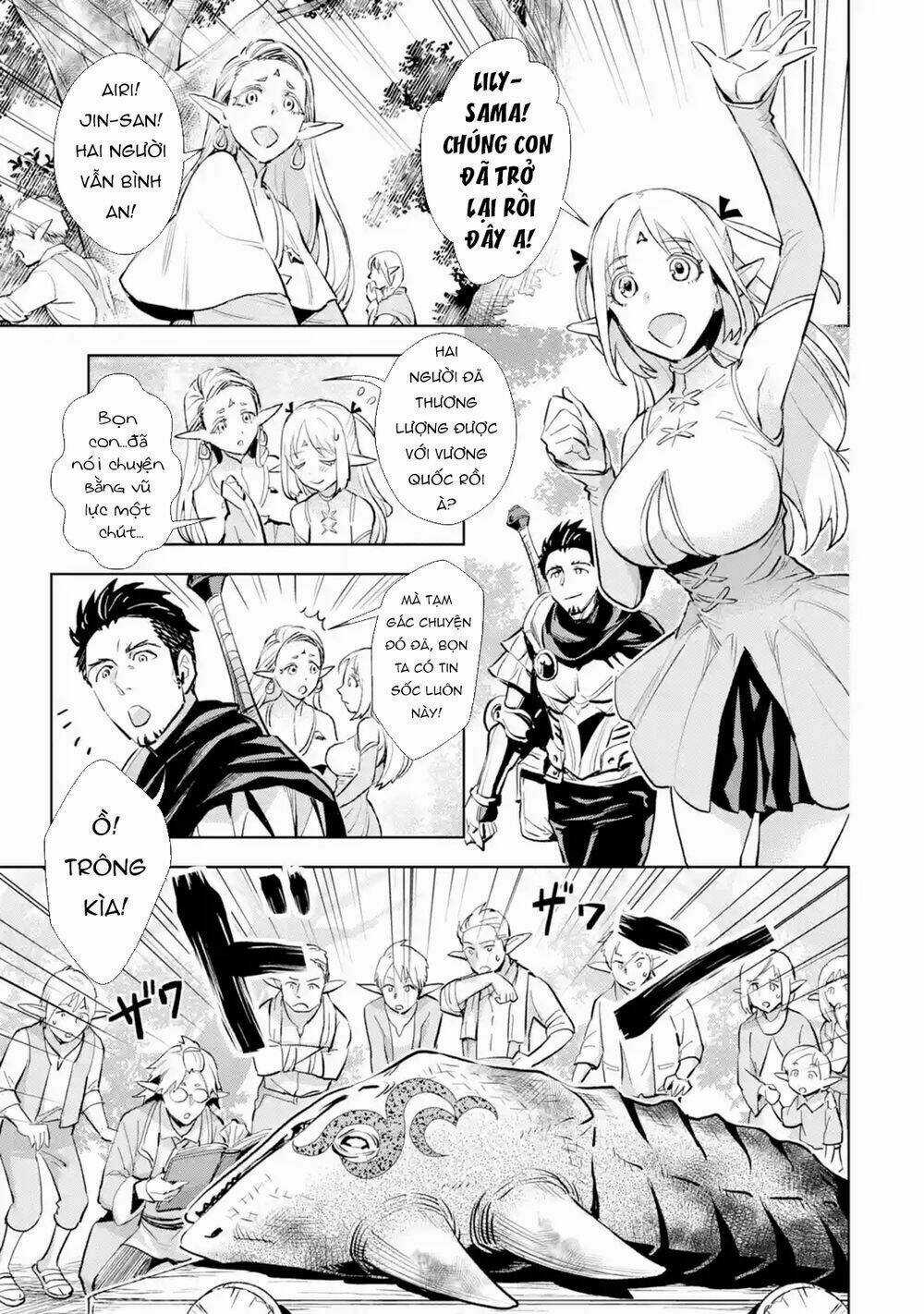 The Ultimate Middle-Aged Hunter Travels To Another World ~This Time, He Wants To Live A Slow And Pea Chapter 4 trang 9