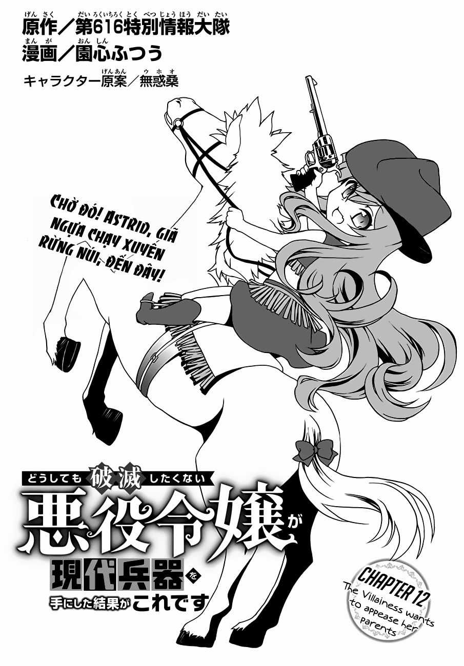 The Villainess Will Crush Her Destruction End Through Modern Firepower Chapter 12 trang 2