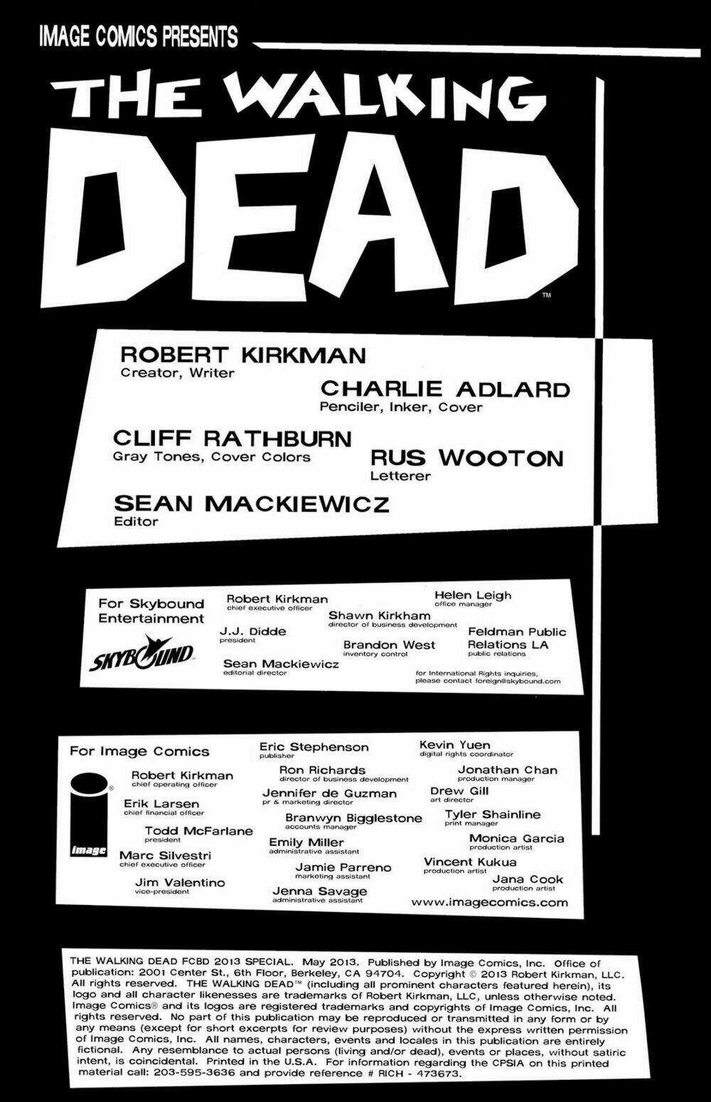 THE WALKING DEAD SPECIAL Chapter 1 trang 2