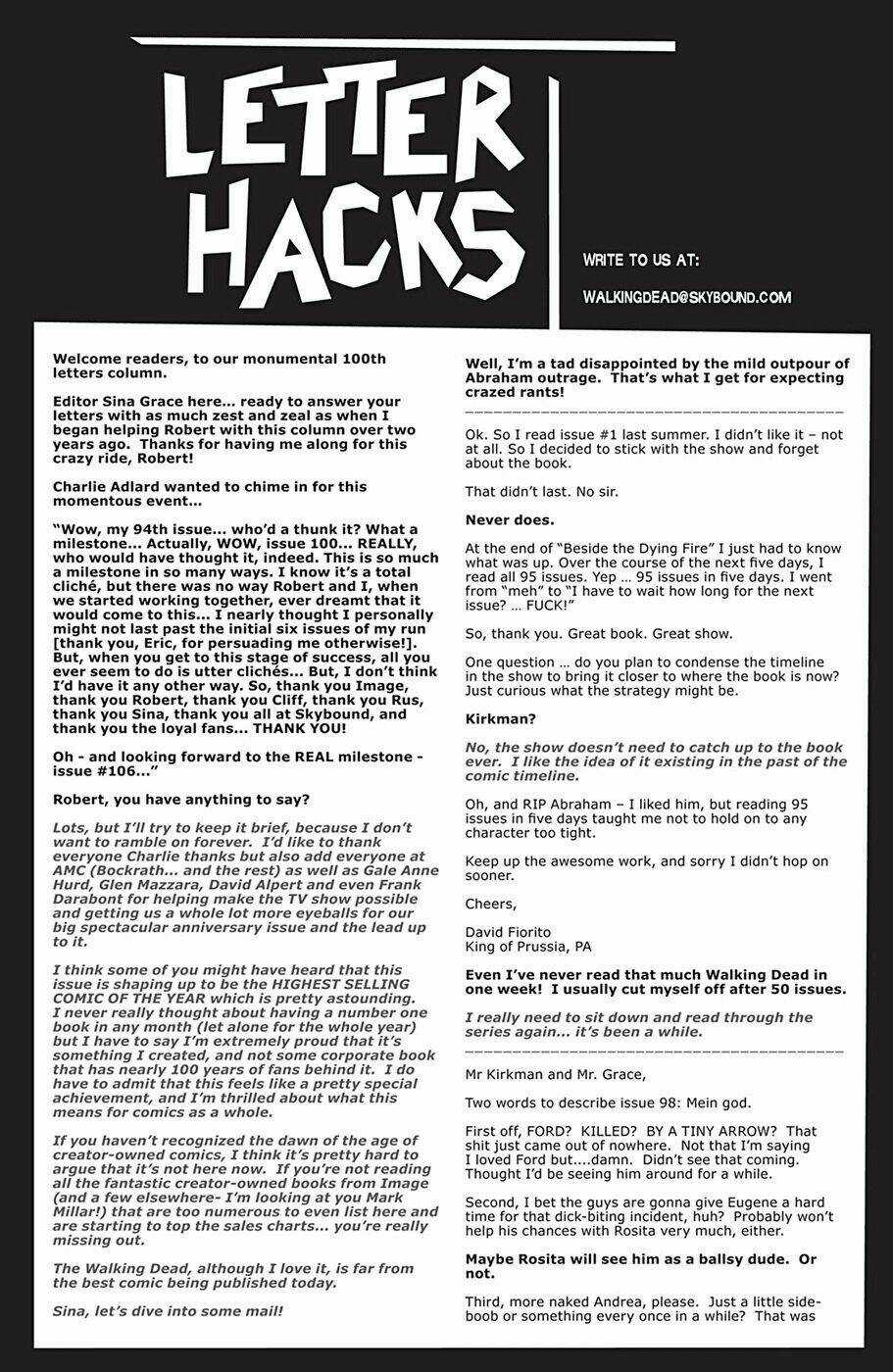 The Walking Dead Chapter 100 trang 33