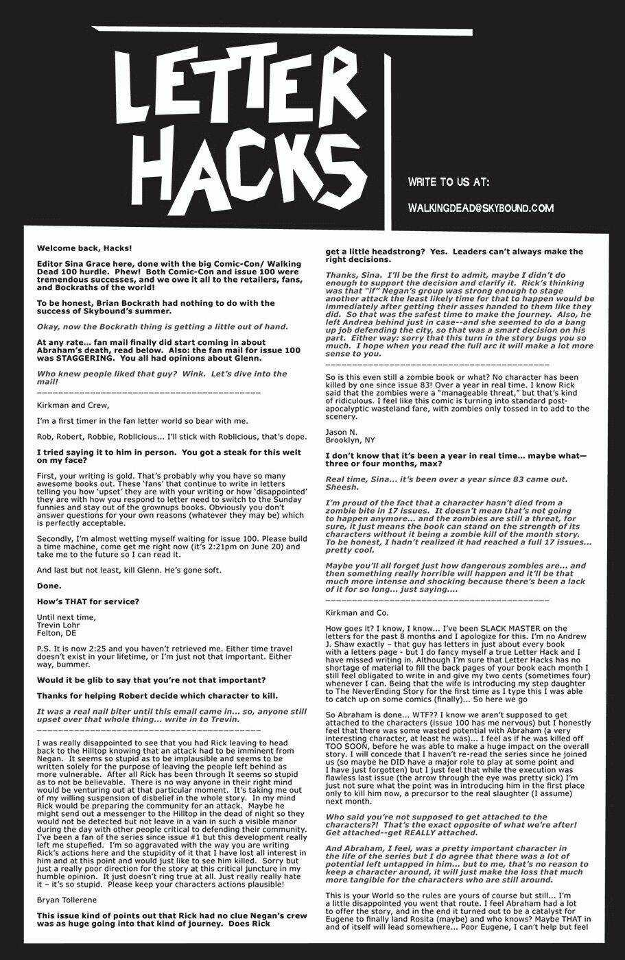 The Walking Dead Chapter 101 trang 24