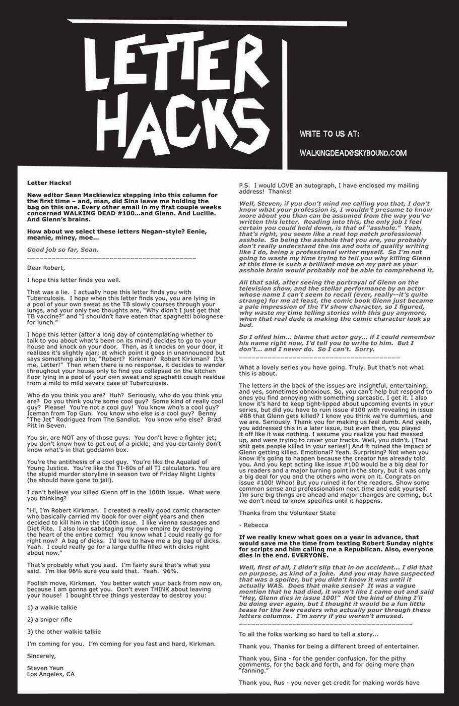 The Walking Dead Chapter 102 trang 26