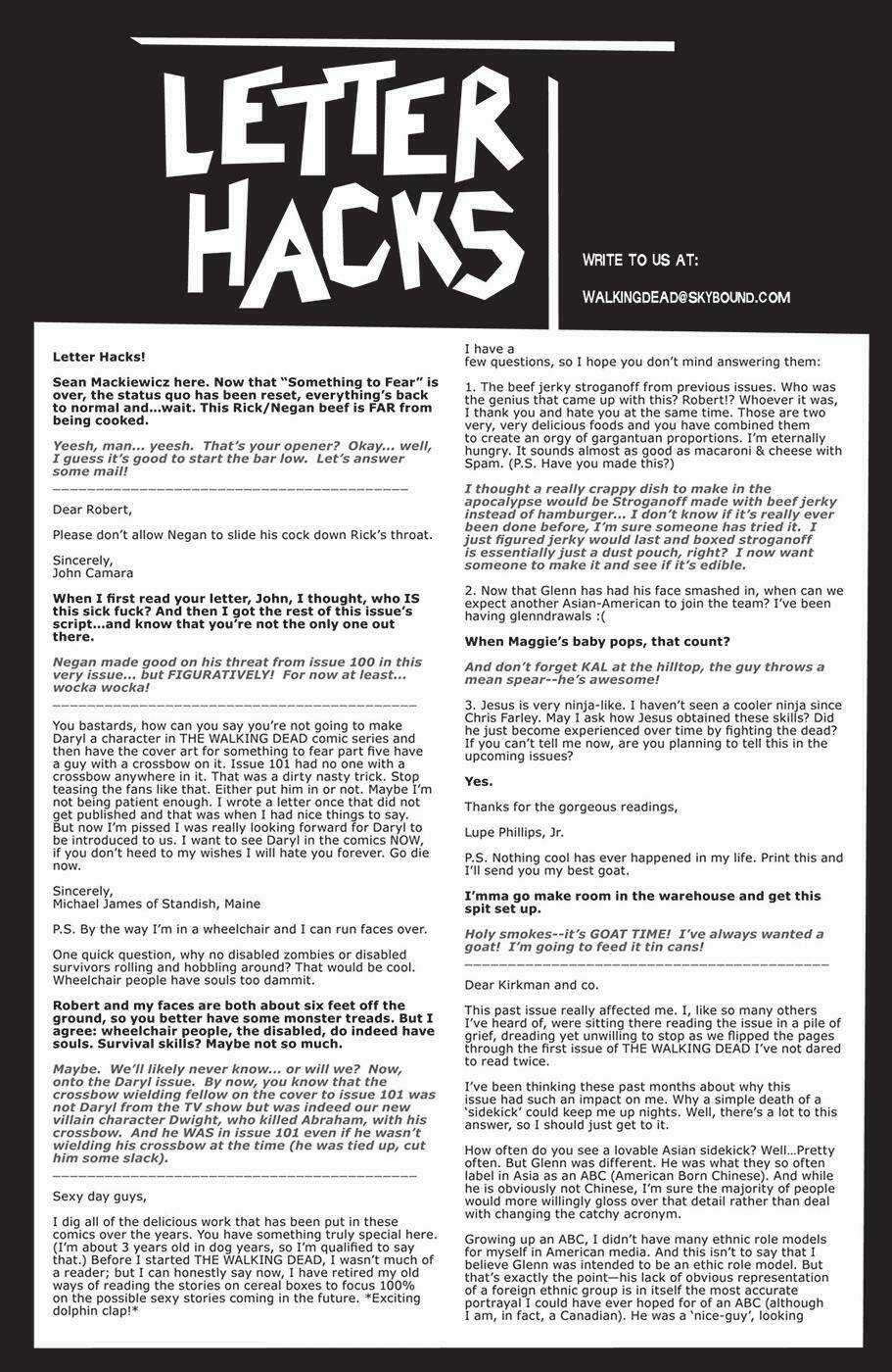 The Walking Dead Chapter 103 trang 27