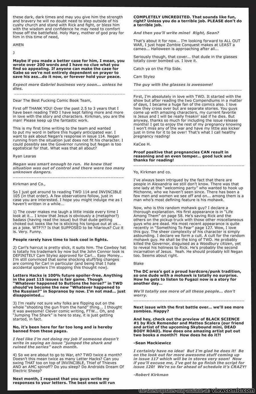 The Walking Dead Chapter 116.5 trang 10