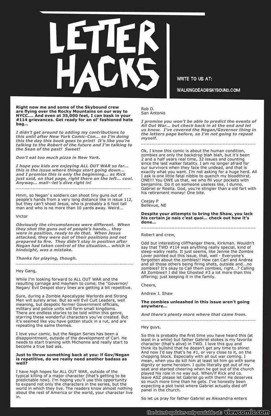 The Walking Dead Chapter 116.5 trang 9