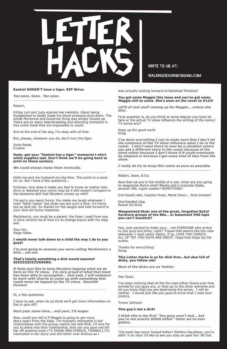 The Walking Dead Chapter 118.5 trang 11