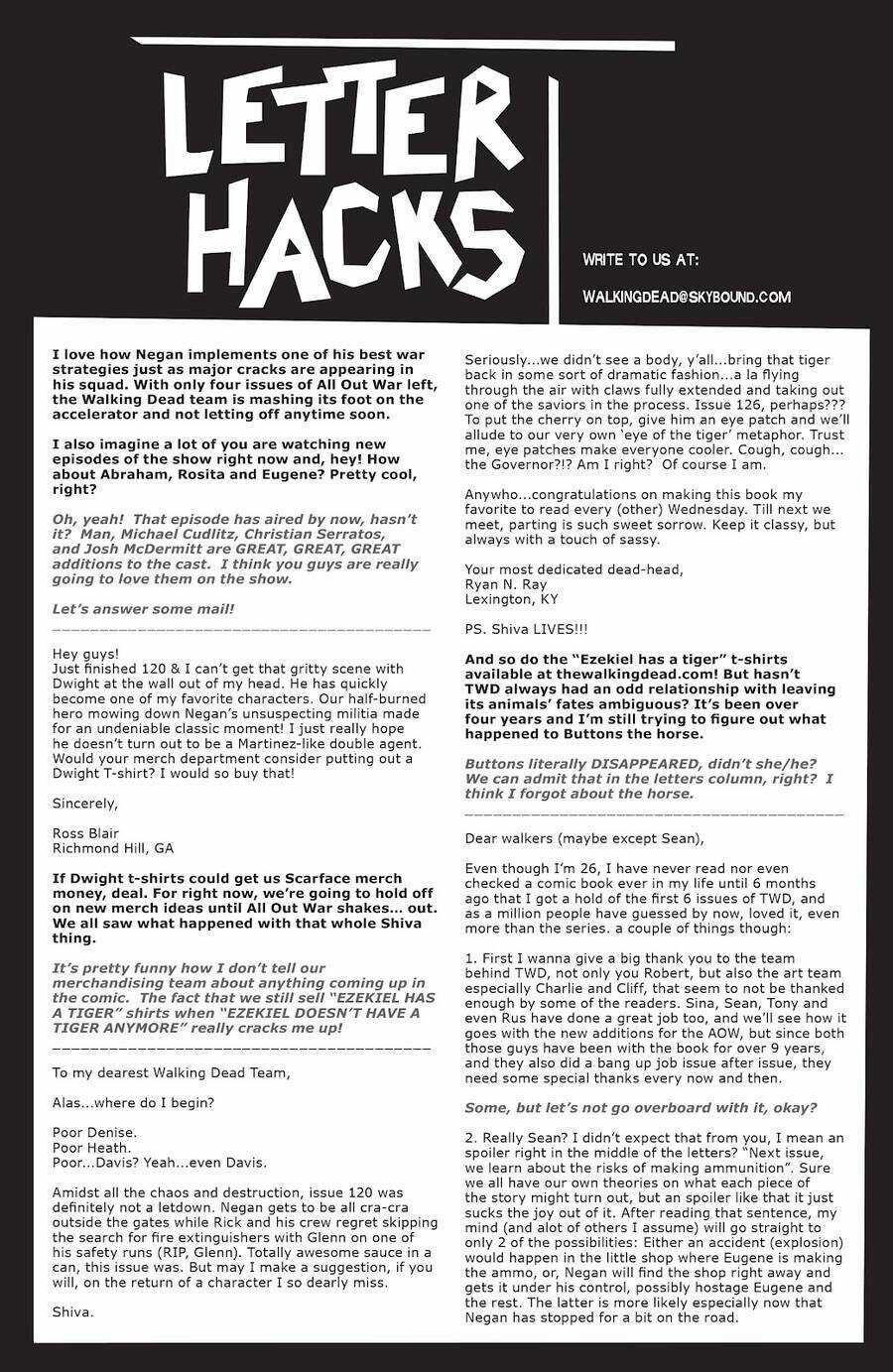 The Walking Dead Chapter 122.5 trang 11