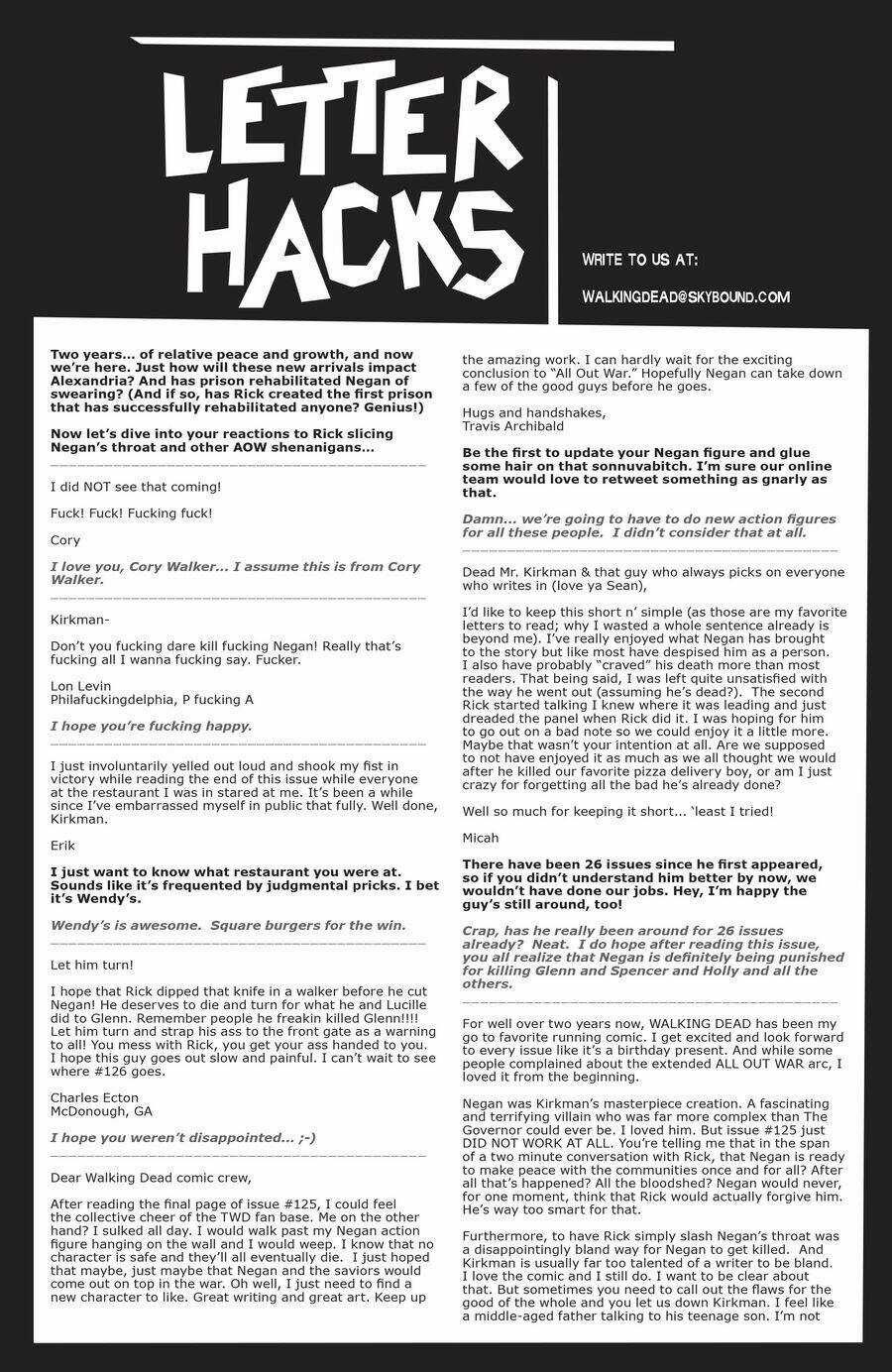 The Walking Dead Chapter 127.5 trang 20