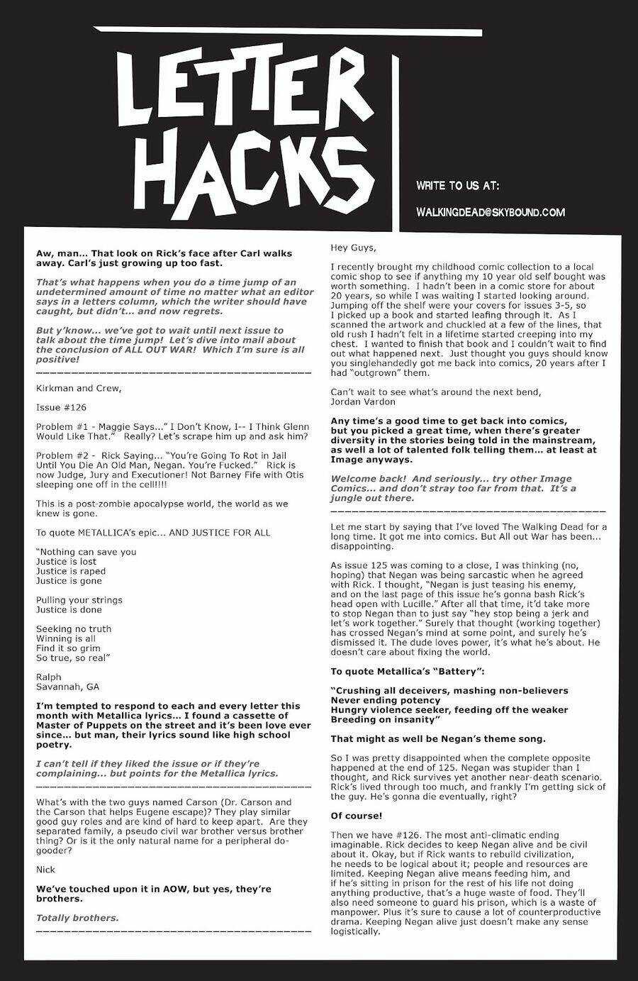 The Walking Dead Chapter 128.5 trang 9