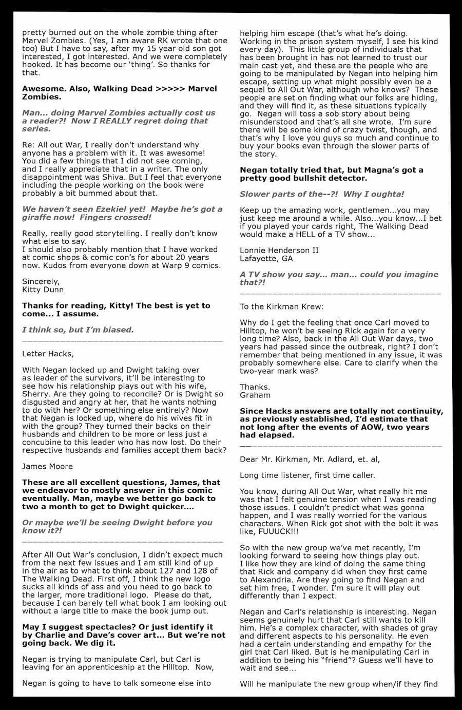 The Walking Dead Chapter 130.5 trang 12