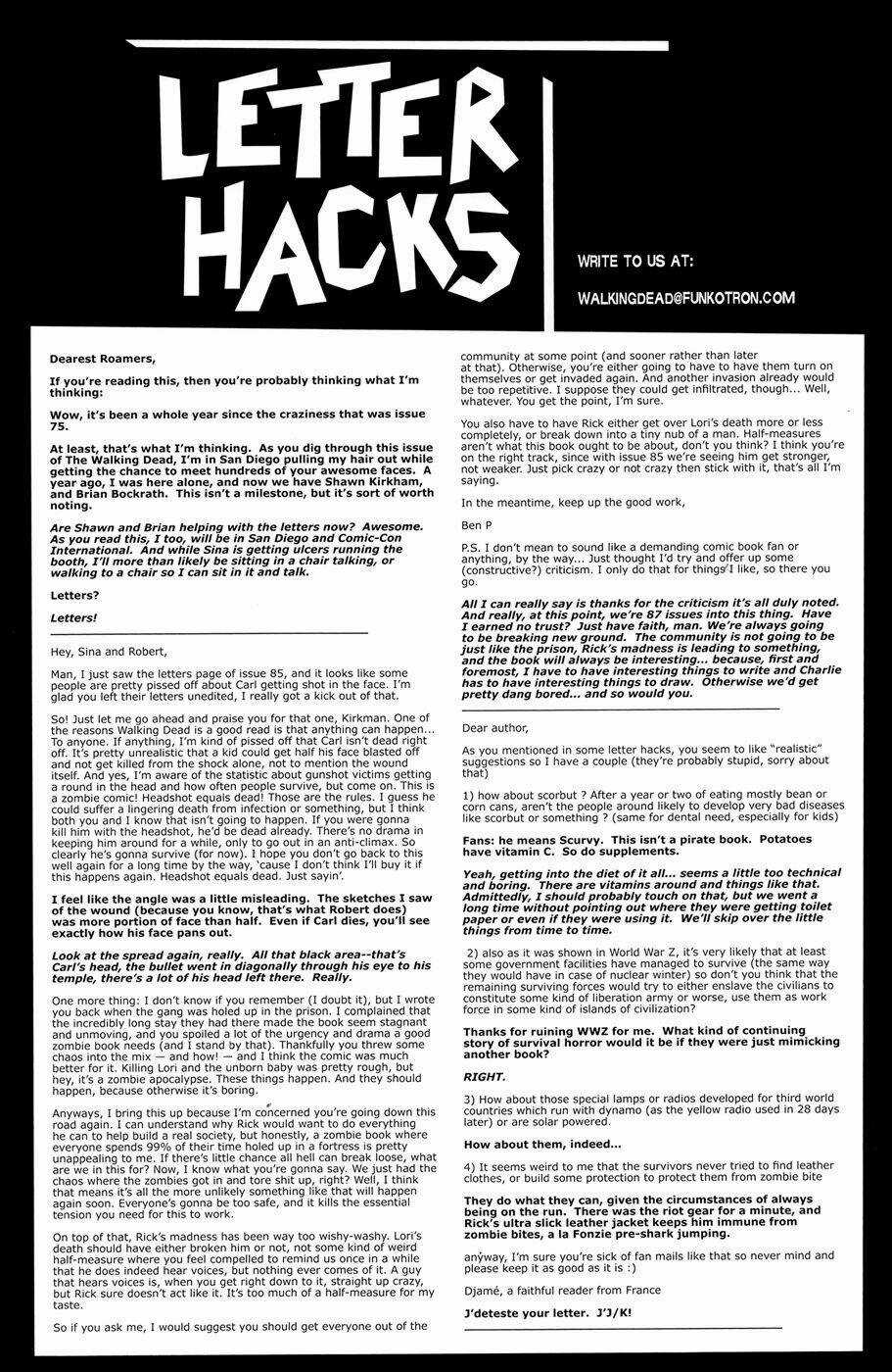 The Walking Dead Chapter 87 trang 26