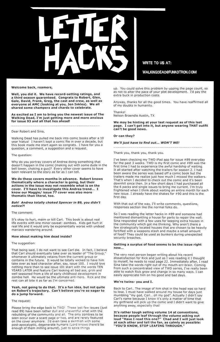 The Walking Dead Chapter 91 trang 25