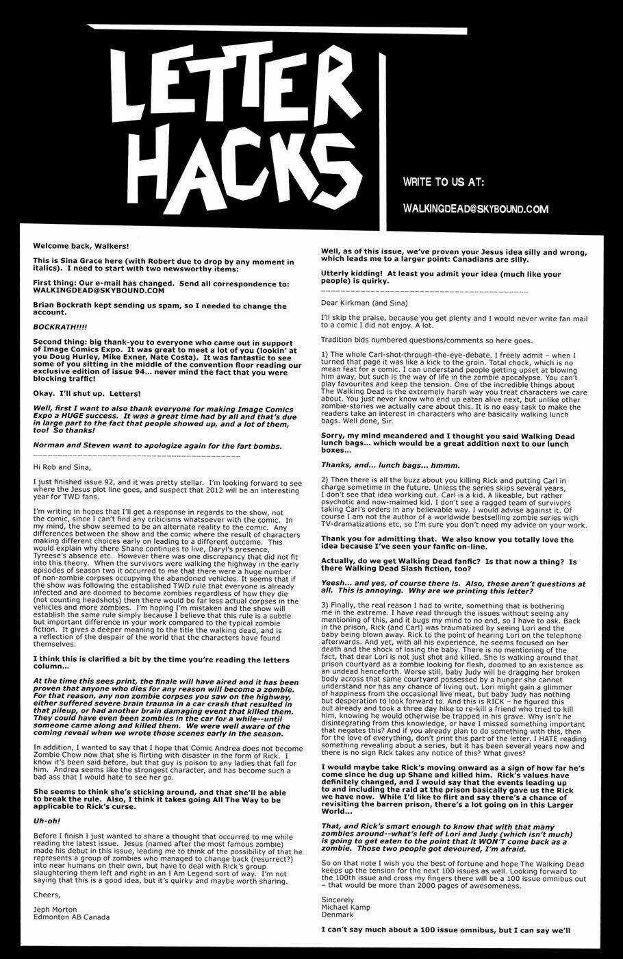 The Walking Dead Chapter 95 trang 24