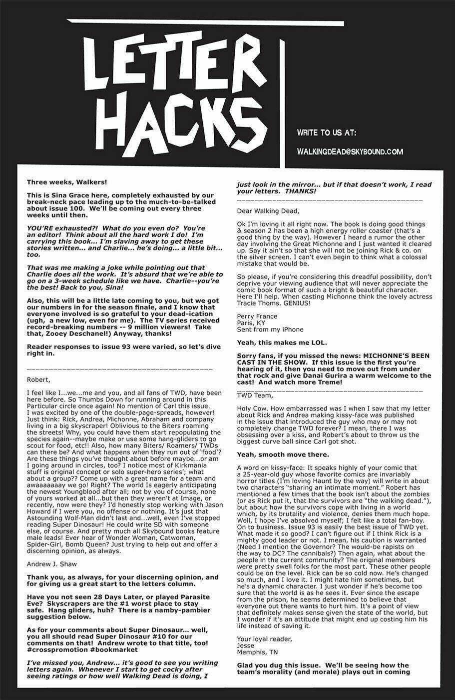 The Walking Dead Chapter 96 trang 24