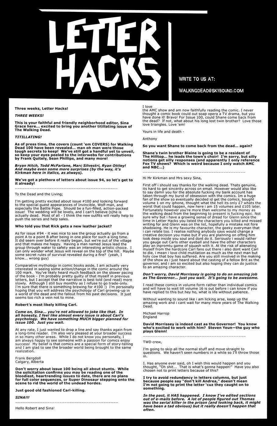 The Walking Dead Chapter 97 trang 26