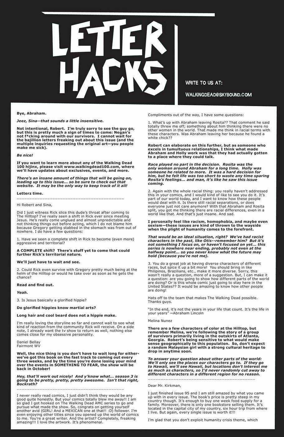 The Walking Dead Chapter 98 trang 26