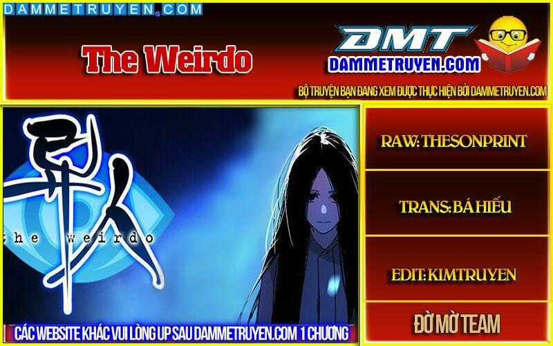 The Weirdo Chapter 1 trang 0