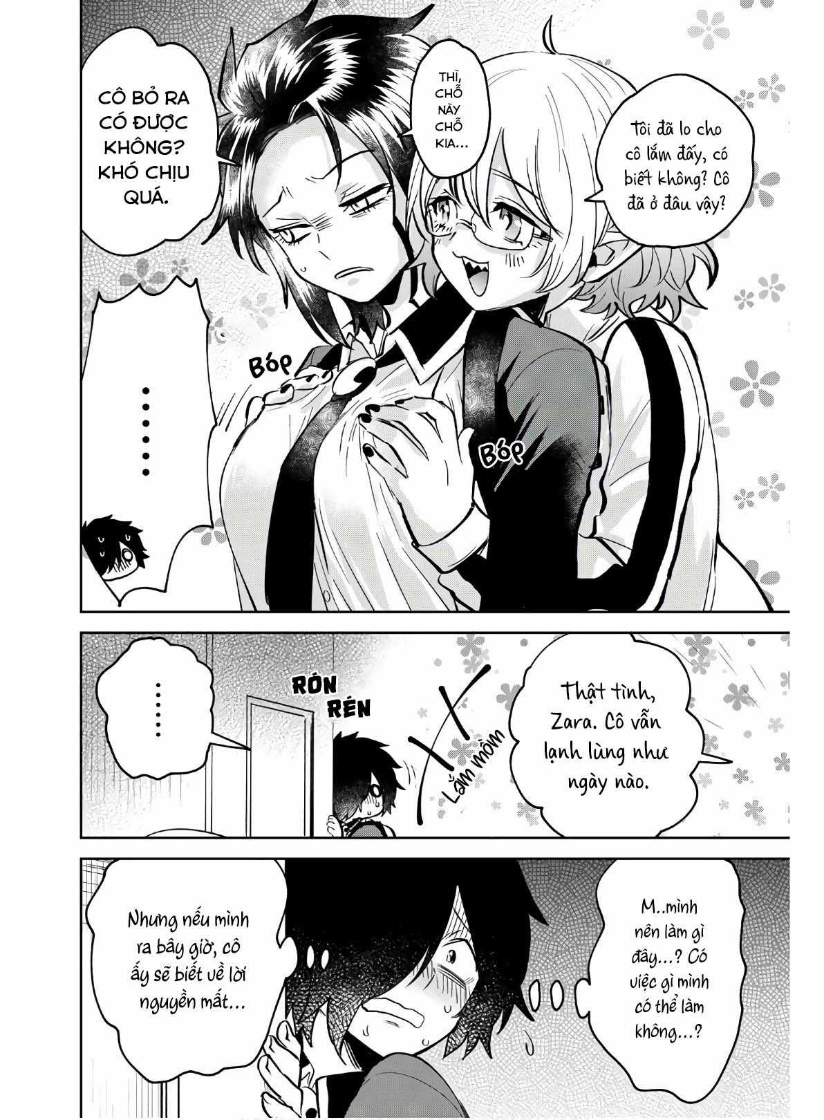 The Witch Controls Her Age and Magic With a Kiss Chapter 7 trang 12