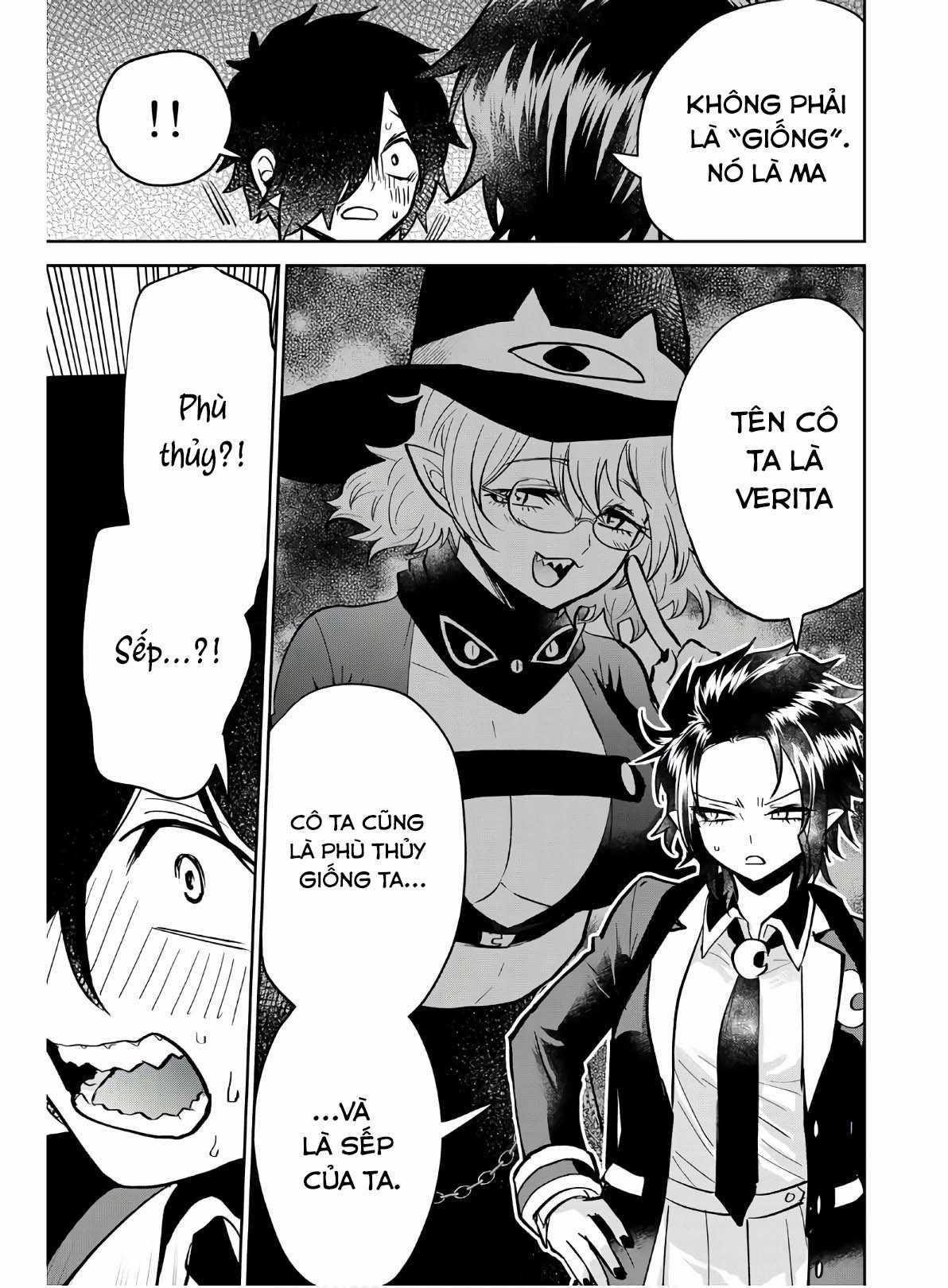 The Witch Controls Her Age and Magic With a Kiss Chapter 7 trang 7