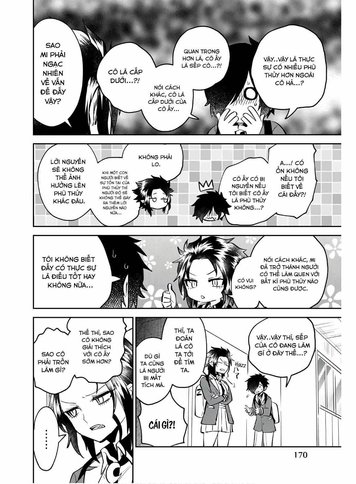 The Witch Controls Her Age and Magic With a Kiss Chapter 7 trang 8