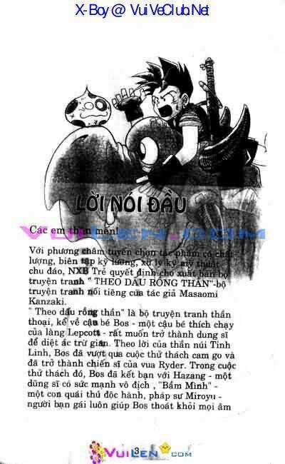 Theo Dấu Rồng Thần - Dragon Quest Chapter 1 trang 3