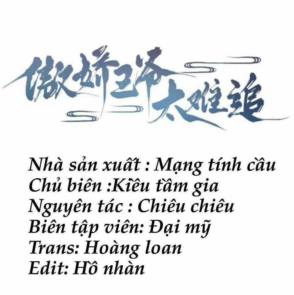 Theo Đuổi Hoàng Tử Quá Khó A~ Chapter 35 trang 0