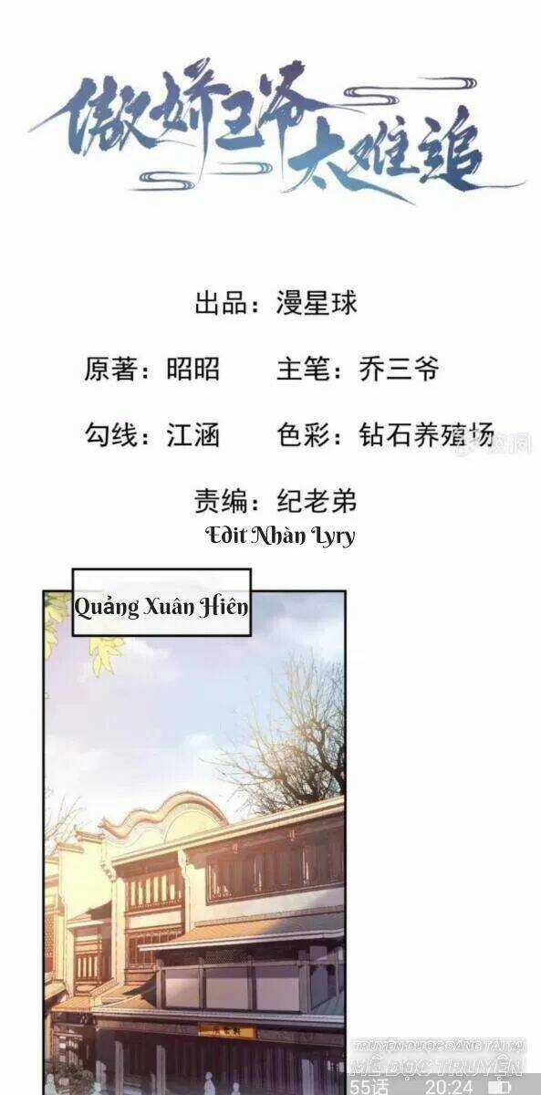 Theo Đuổi Hoàng Tử Quá Khó A~ Chapter 56 trang 0