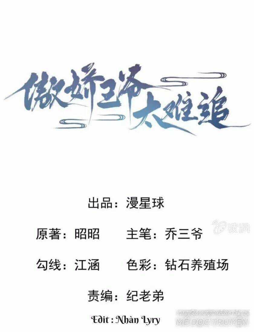 Theo Đuổi Hoàng Tử Quá Khó A~ Chapter 61 trang 0