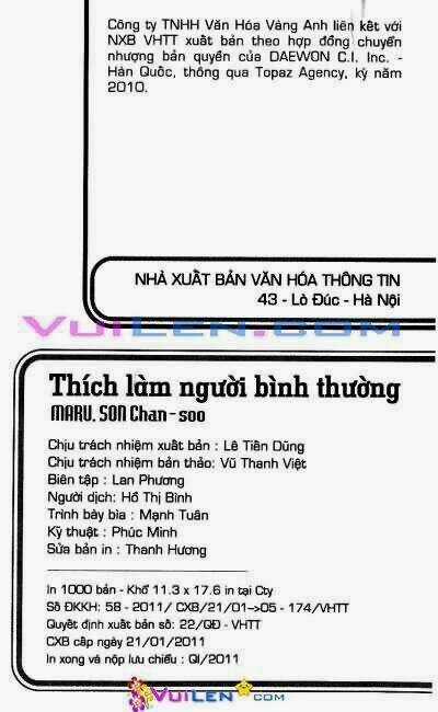 Thích Làm Người Bình Thường Chapter 2 trang 1