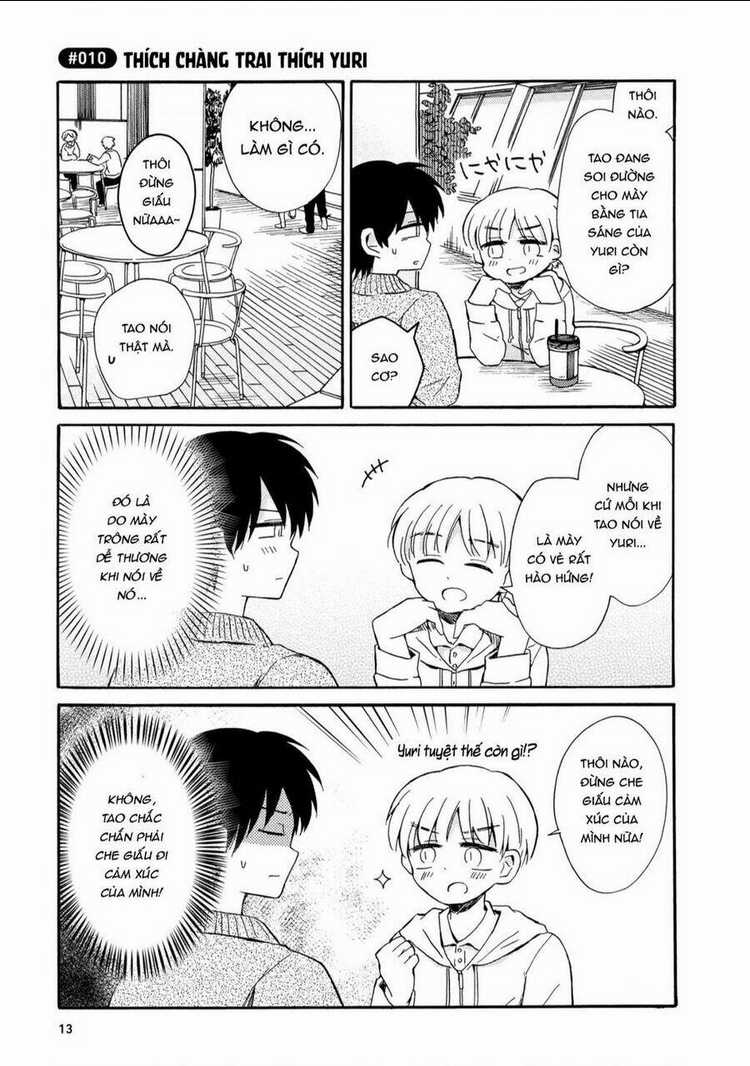 Thích Thầm Thằng Bạn Thích Yuri Chapter 1 trang 11
