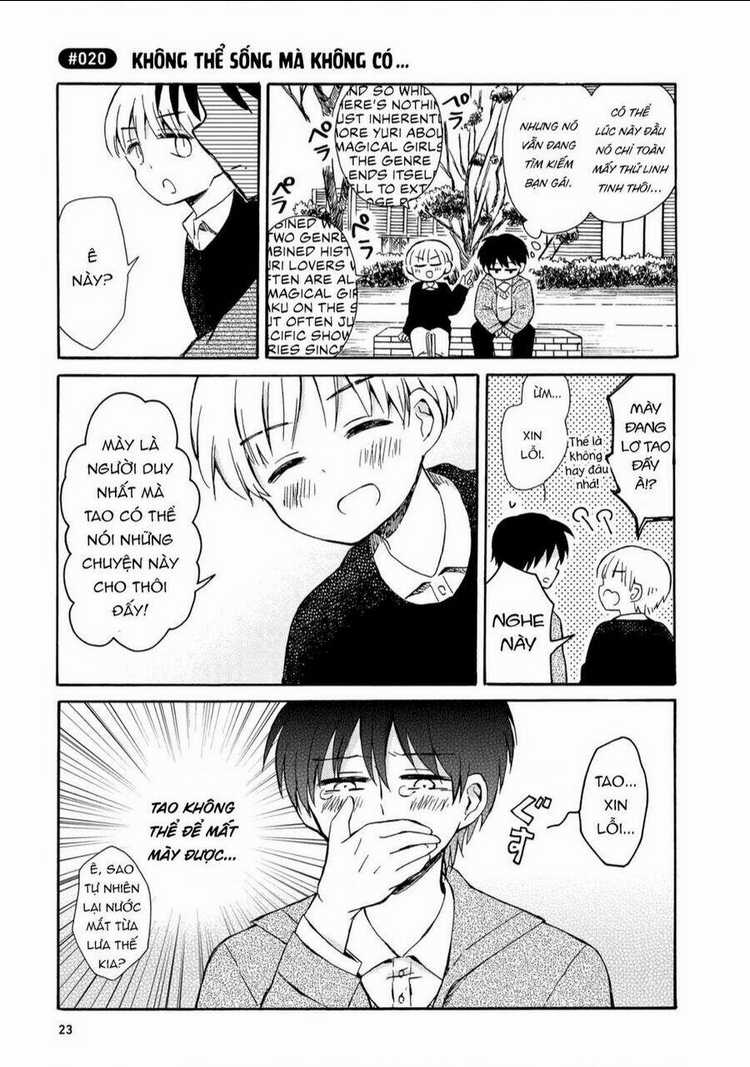 Thích Thầm Thằng Bạn Thích Yuri Chapter 1 trang 21