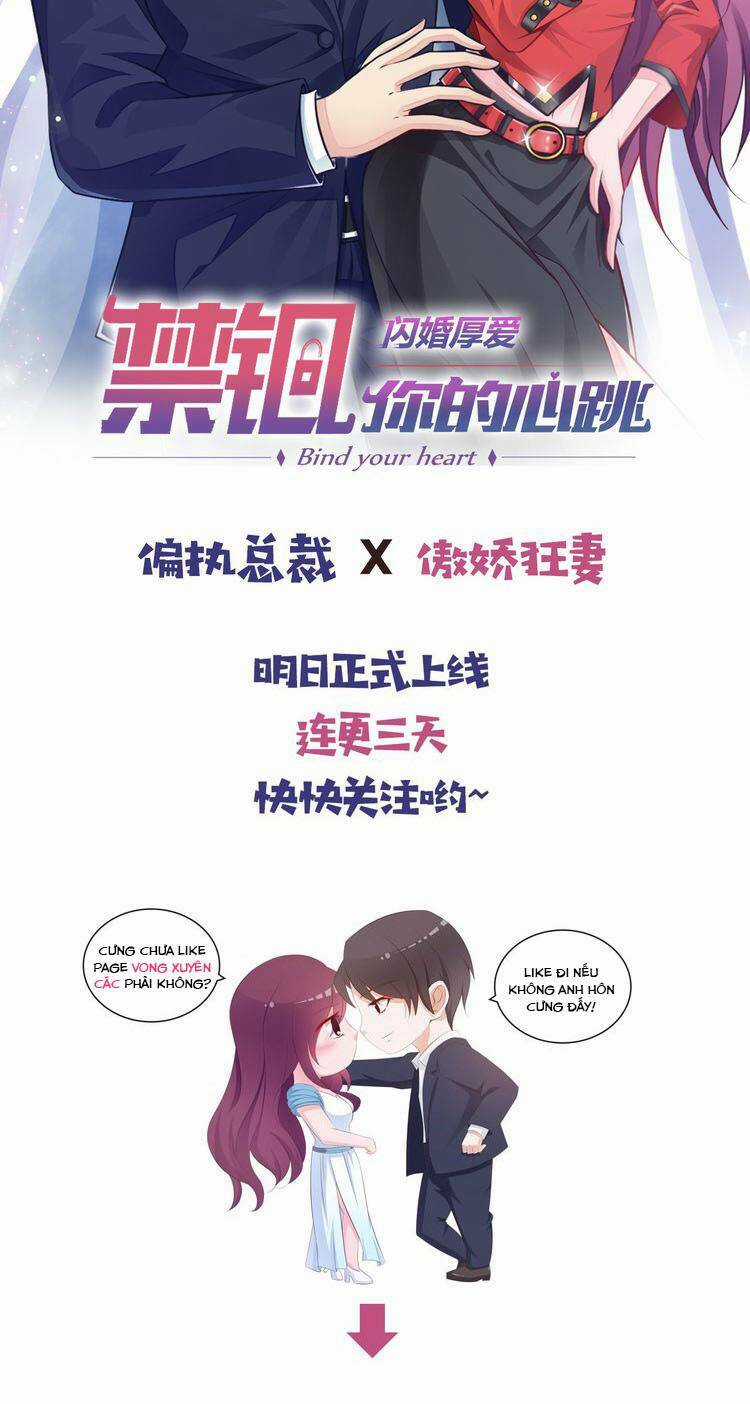 Thiểm Hôn Hậu Ái: Hãy Giam Giữ Lấy Trái Tim Em Chapter 0 trang 13