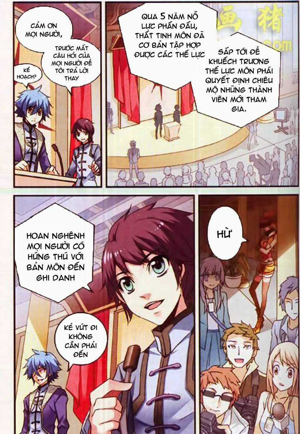 Thiên Cực Chiến Vũ Chapter 1 trang 13