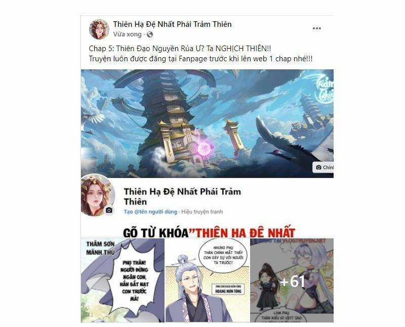 Thiên Đạo Nguyền Rủa Ư? Ta Nghịch Thiên!! Chapter 4 trang 2