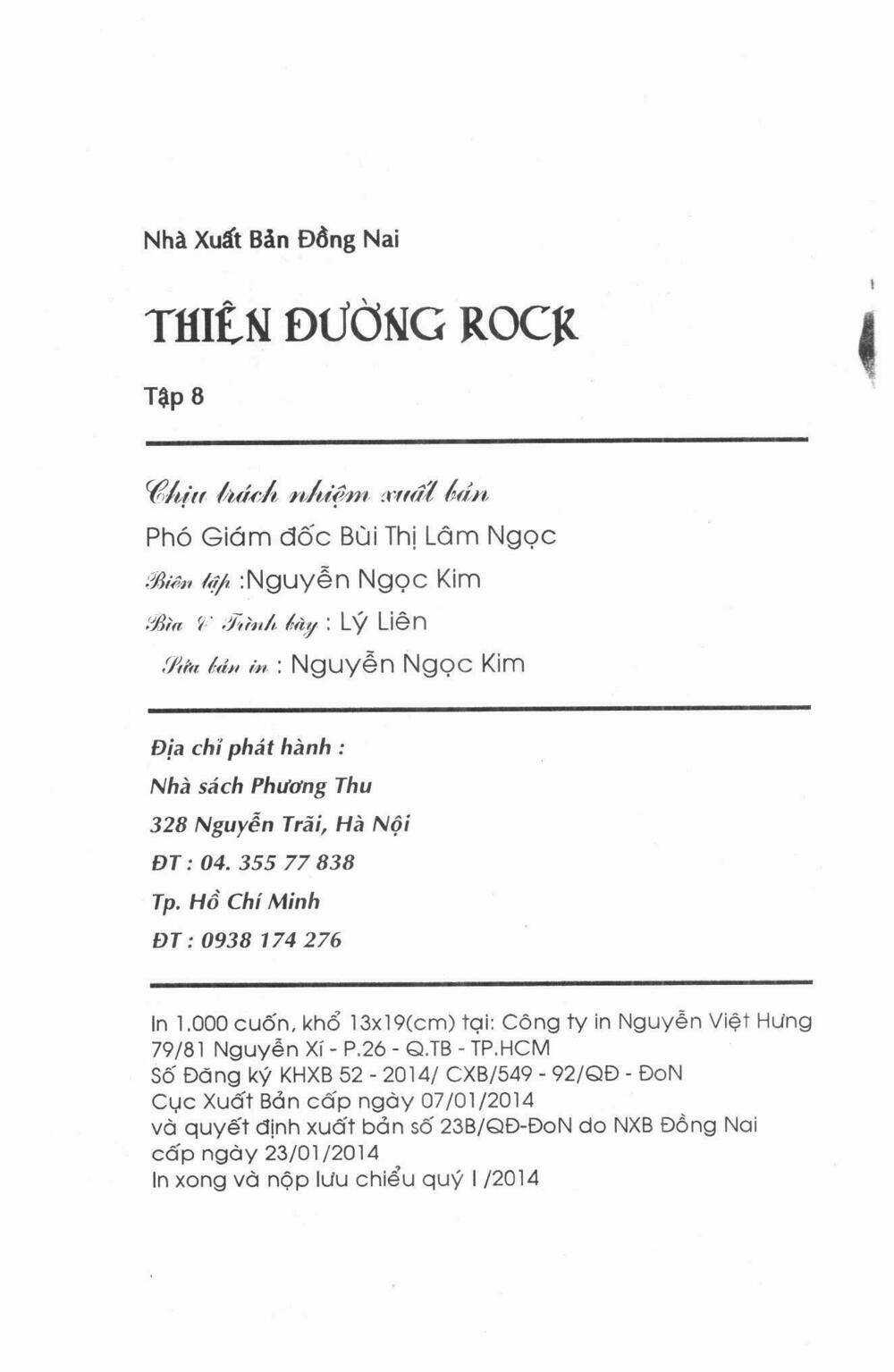 Thiên Đường Rock Chapter 8 trang 1