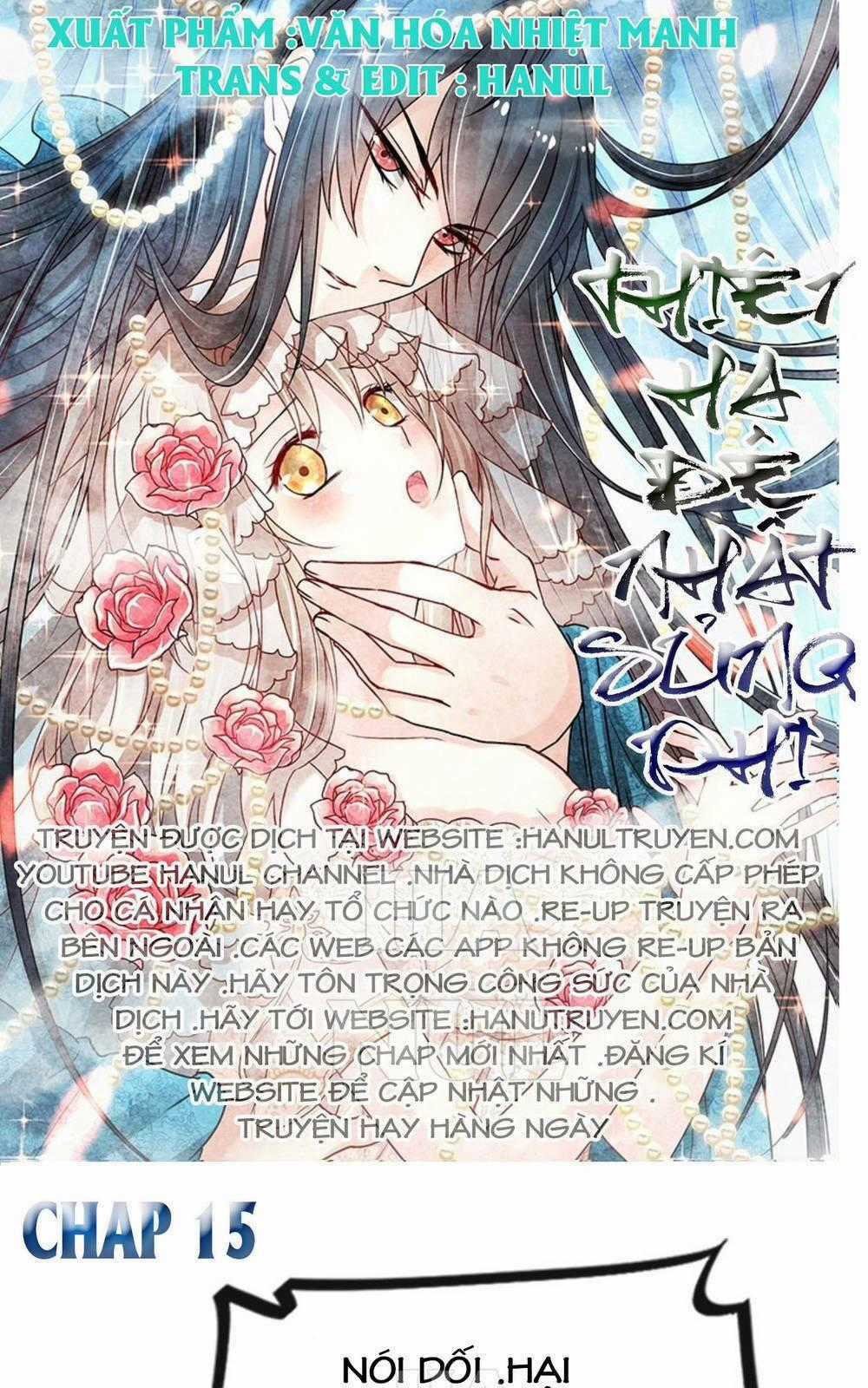 Thiên Hạ Đệ Nhất Sủng Phi Chapter 15 trang 0
