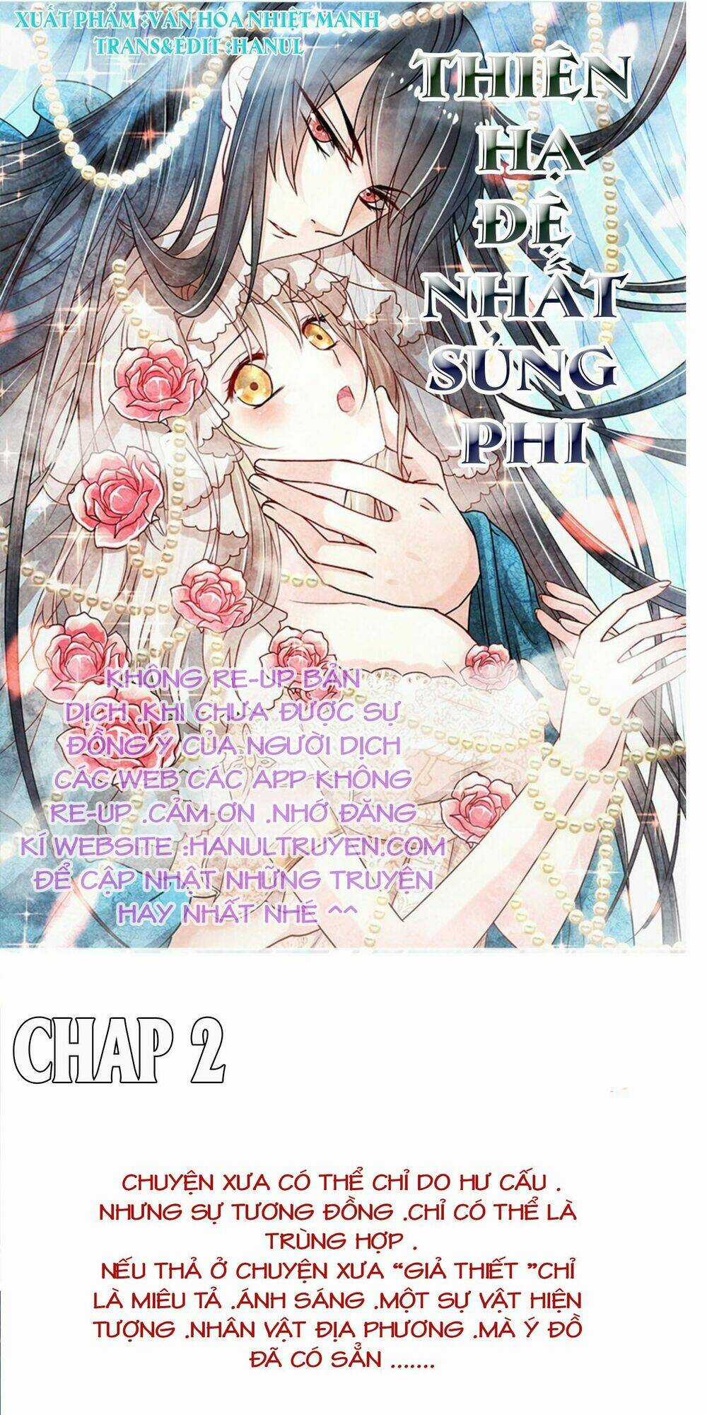 Thiên Hạ Đệ Nhất Sủng Phi Chapter 2 trang 0