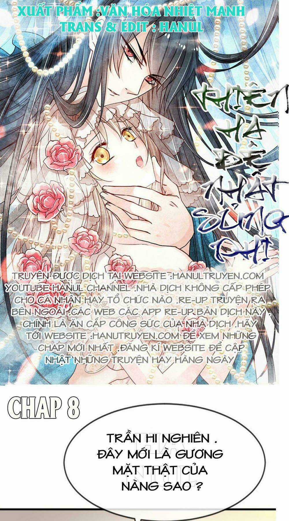 Thiên Hạ Đệ Nhất Sủng Phi Chapter 8 trang 0