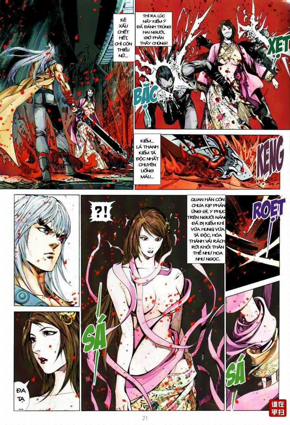 Thiên Hạ Vô Địch Kiếm Tà Thần Chapter 1 trang 19