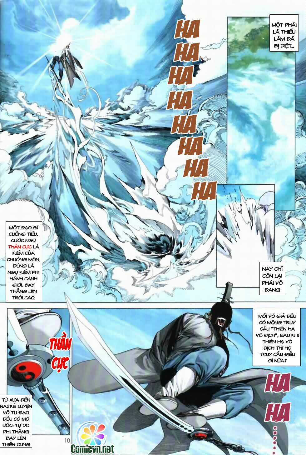 Thiên Hạ Vô Địch Kiếm Tà Thần Chapter 3 trang 9